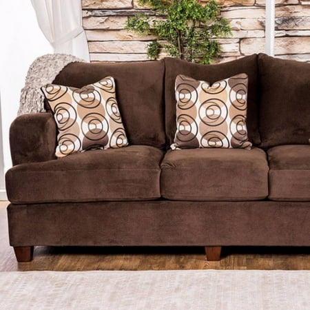 transitional style sofas high back wessington transitional style sofa chocolate walmartcom transitional style sofas high back wessington transitional style sofa chocolate walmartcom
